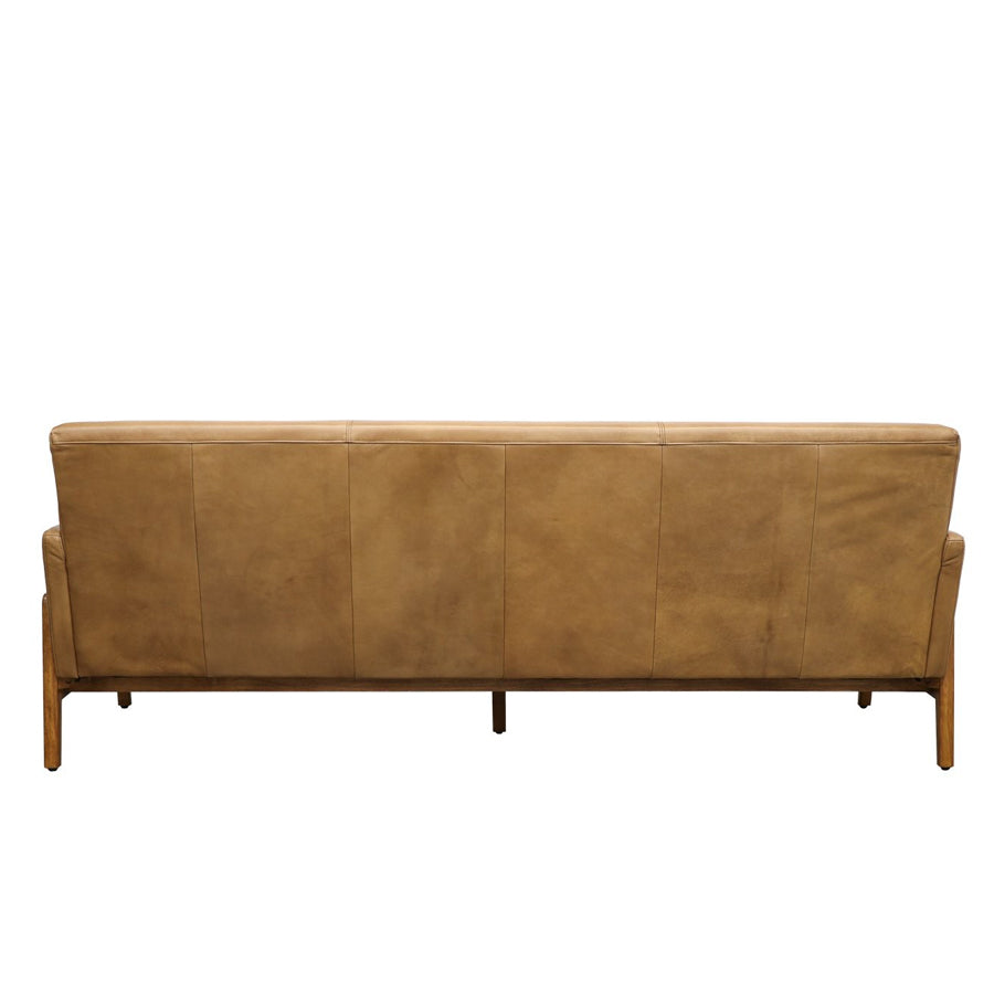 Ingrid sofa in tan leather