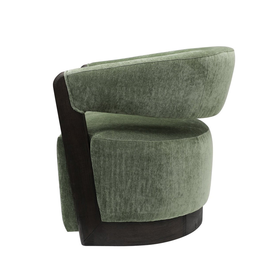 Andes armchair in dark green