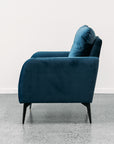 Lucy armchair in cobalt