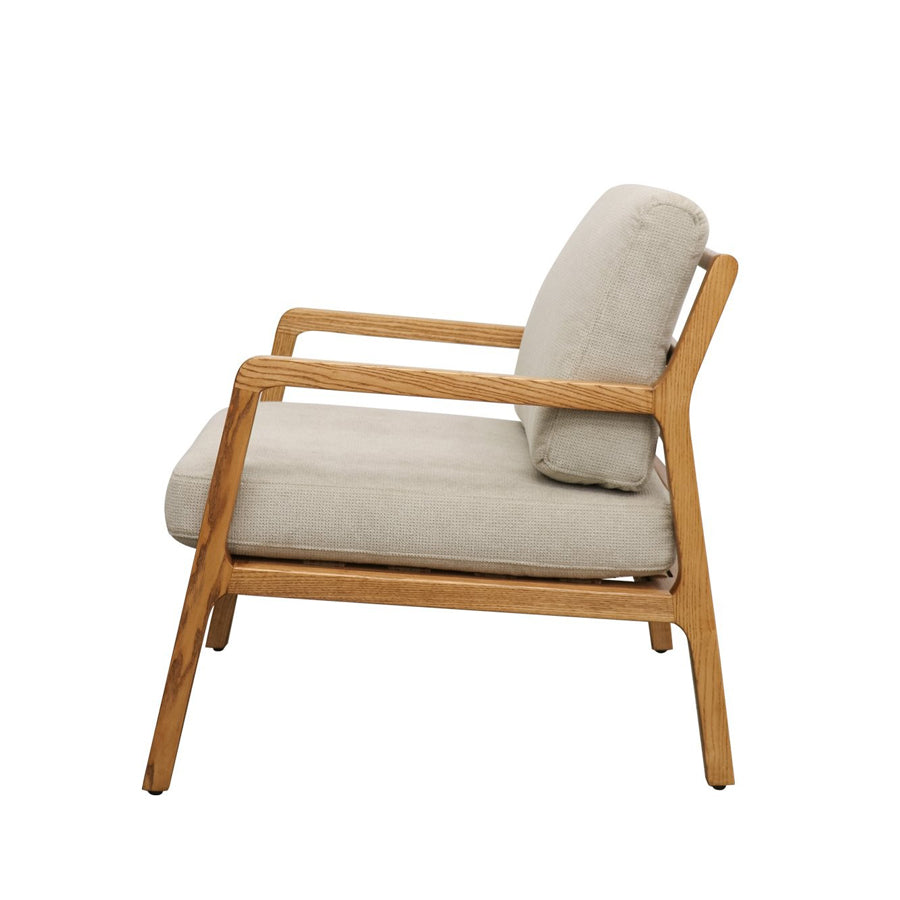 Baker fabric armchair in Beige 