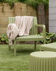 Story armchair in olive