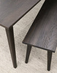 Maraetai dining table in rustic brown 1800mm