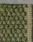 Tappeto jute rug in green