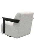 Tara rocking swivel armchair in biscuit 