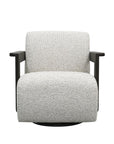 Tara rocking swivel armchair in biscuit 