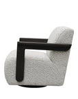 Tara rocking swivel armchair in biscuit 