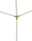 Hay canopy floor lamp