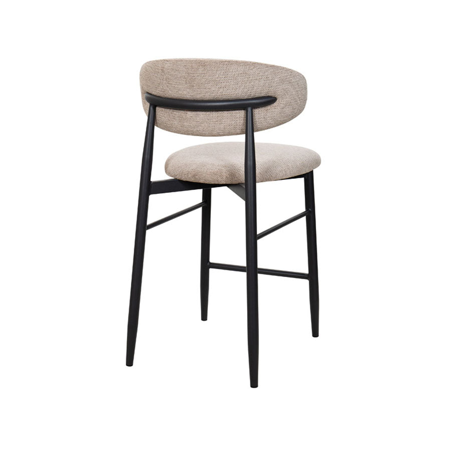 Aragon counter stool in latte