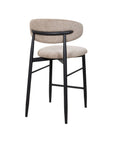 Aragon counter stool in latte