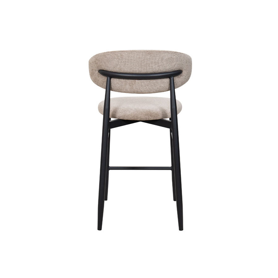 Aragon counter stool in latte