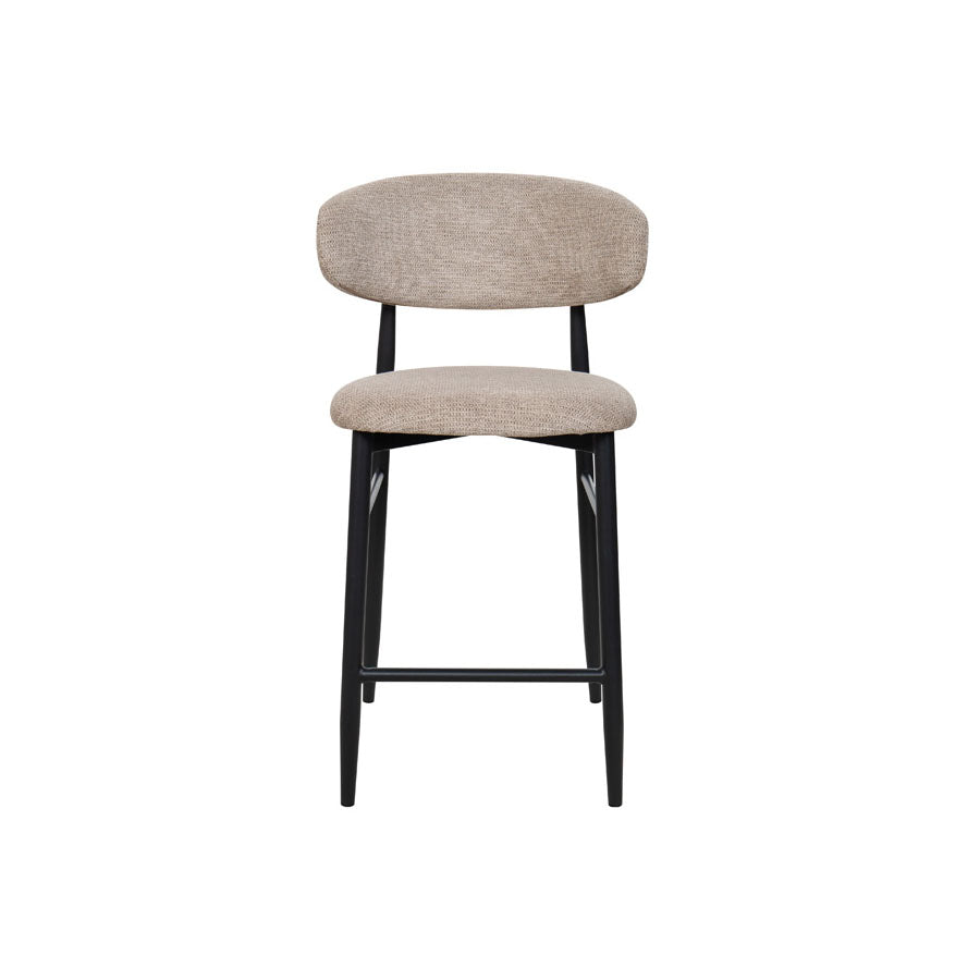 Aragon counter stool in latte