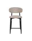 Aragon counter stool in latte