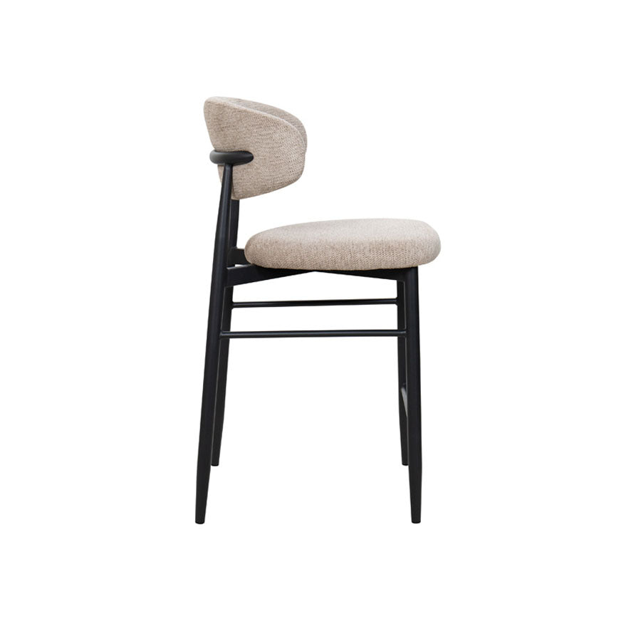 Aragon counter stool in latte