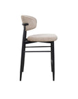 Aragon counter stool in latte