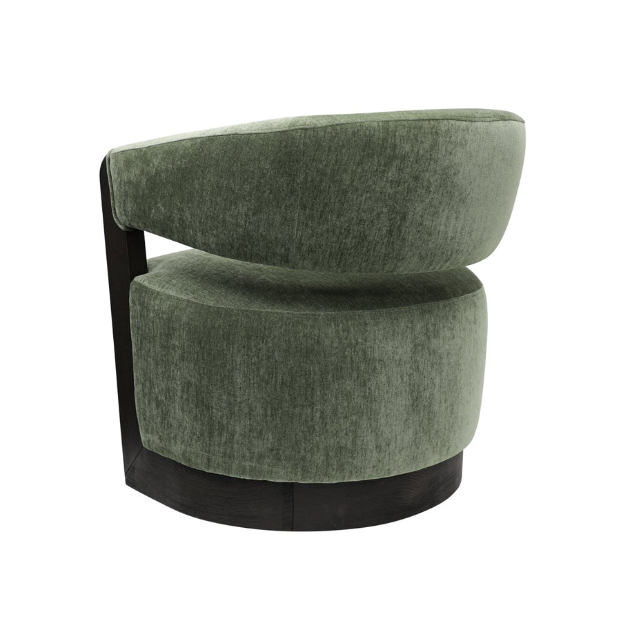 Andes armchair in dark green