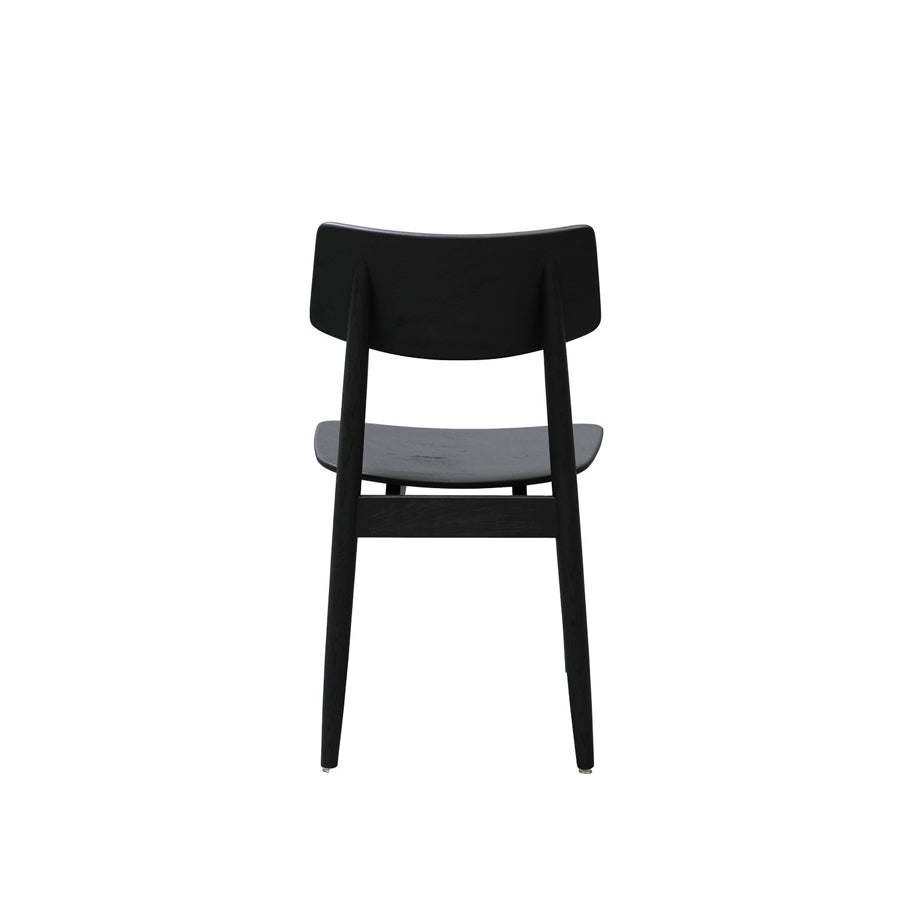 Kaishama dining chair in black