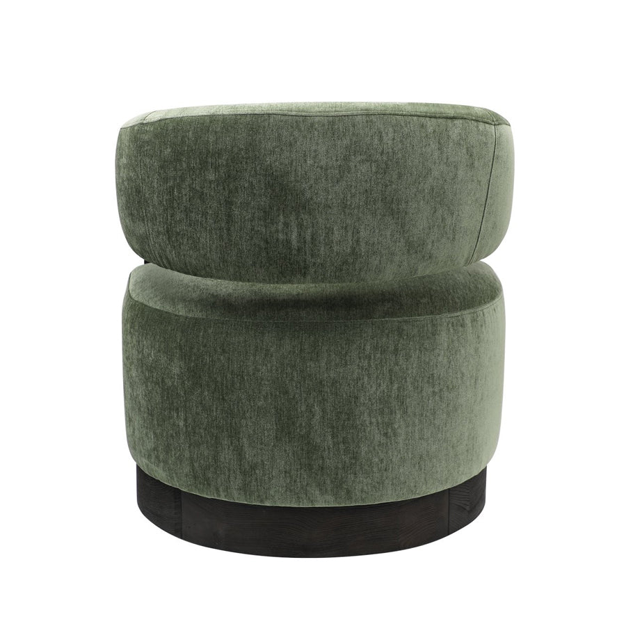 Andes armchair in dark green