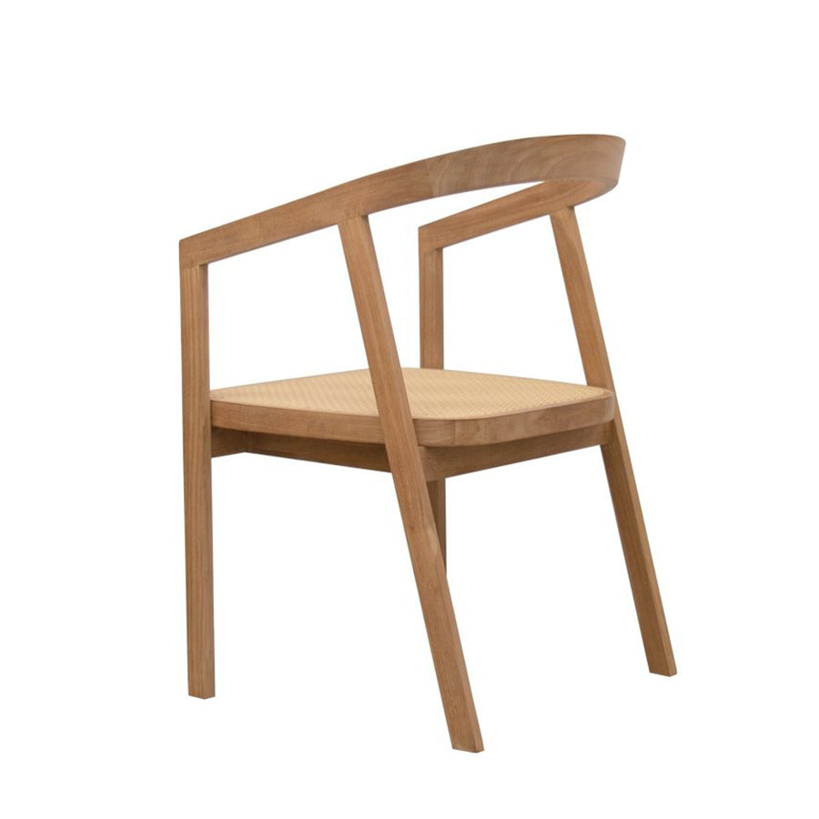 Rosetta teak outdoor dining chair | Stacks Furniture | Wellington