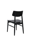 Kaishama dining chair in black