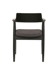 Ealing dining chair in black