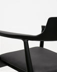 Ealing dining chair in black