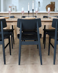 Kaishama dining chair in black