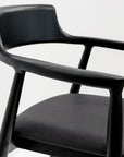 Ealing dining chair in black