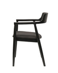 Ealing dining chair in black