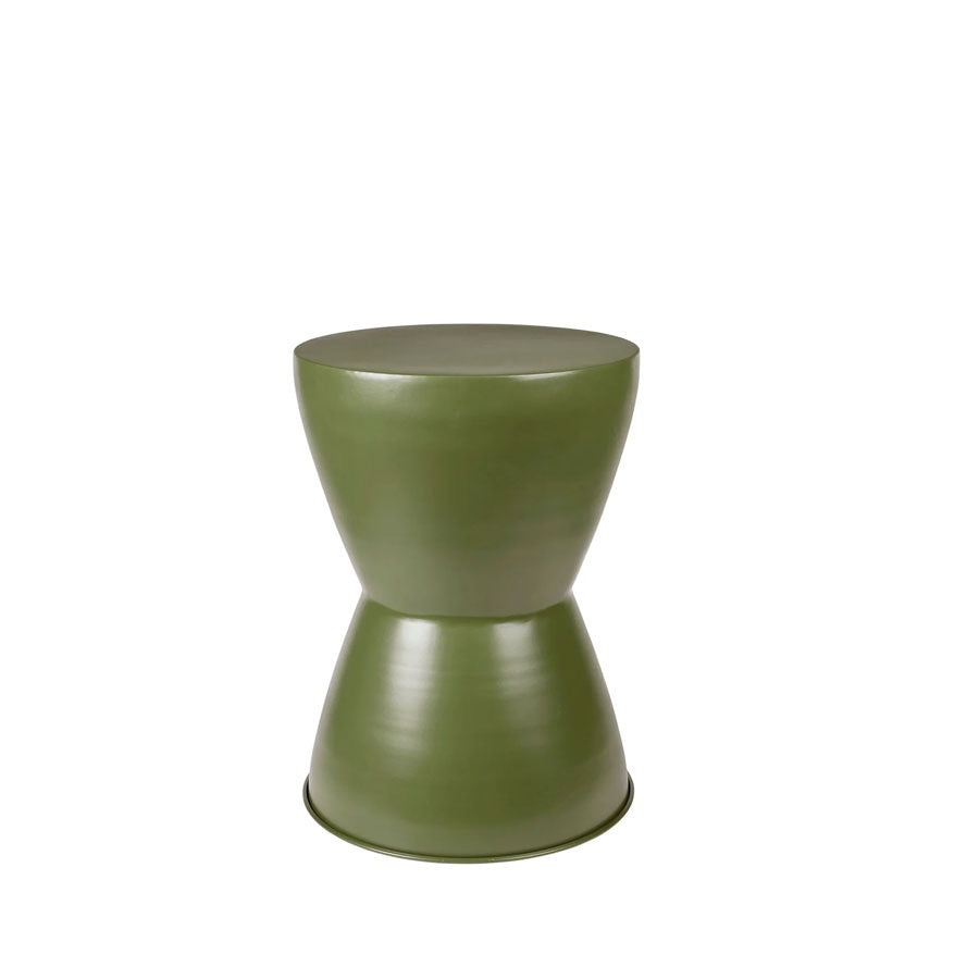 Broste side table in army green