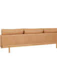 Hay 3 seat sofa in camel leather