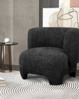 Krona lounge chair in charcoal