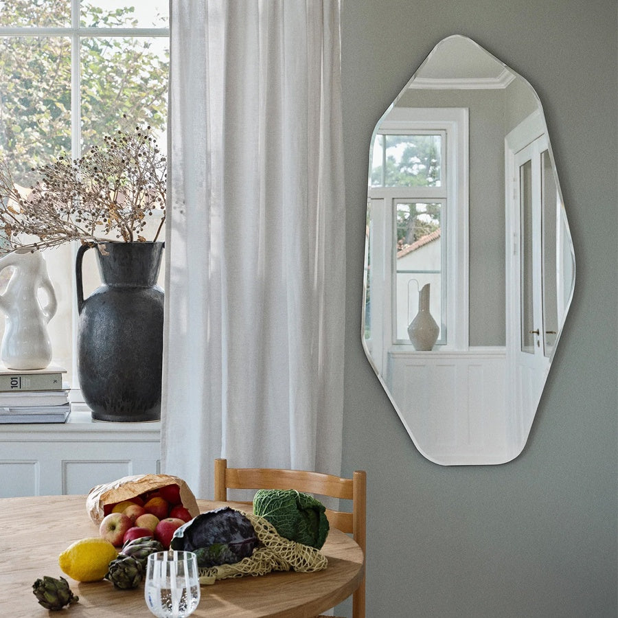 Broste ruby mirror tall