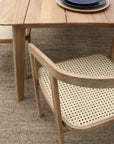 Rosetta teak outdoor dining chair | Stacks Furniture | Wellington