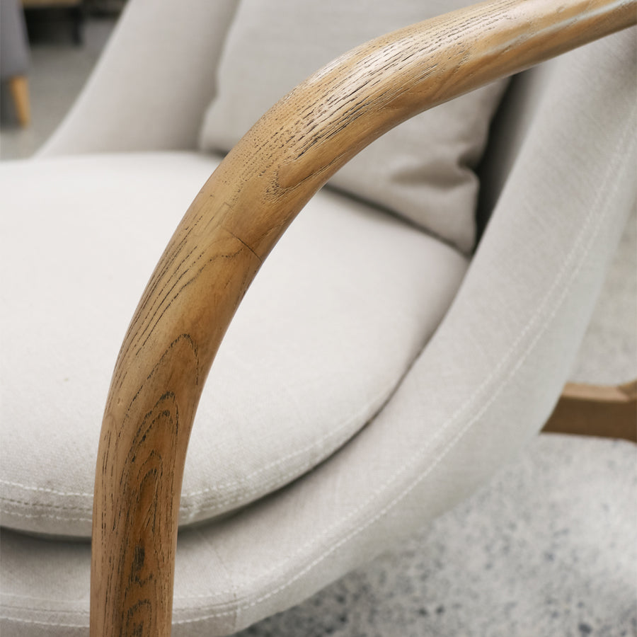 Sedona armchair in natural