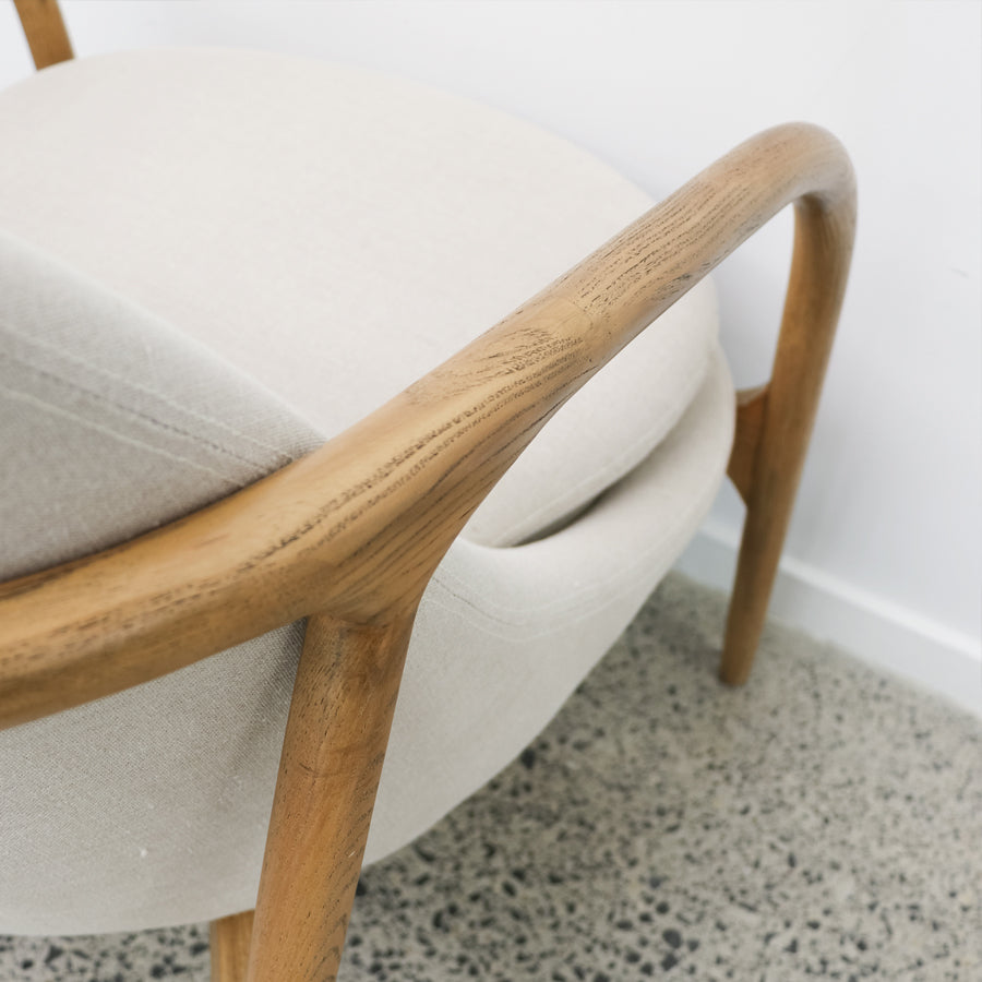 Sedona armchair in natural