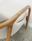 Sedona armchair in natural