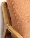 Baker fabric armchair in Bronze