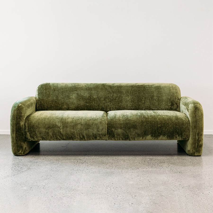 Bimini 2 seat sofa in forest green