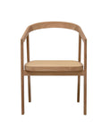 Rosetta teak outdoor dining chair | Stacks Furniture | Wellington