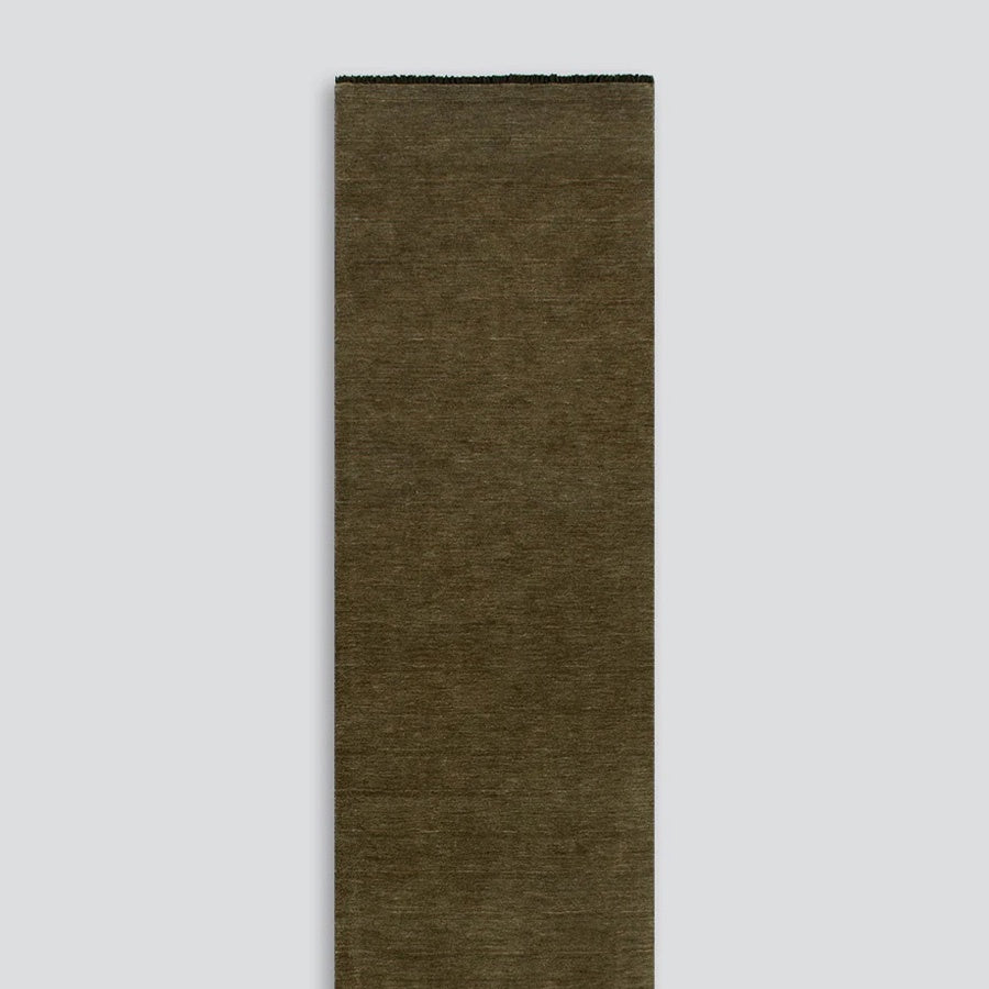 Sandringham wool runner in Moss