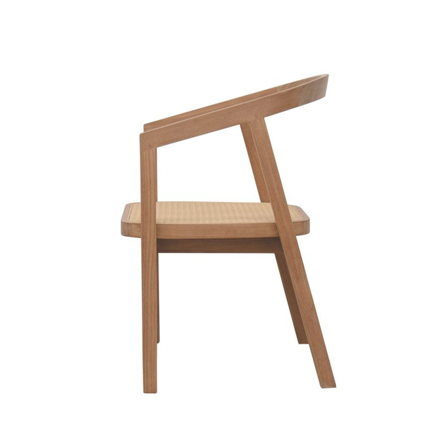 Rosetta teak outdoor dining chair | Stacks Furniture | Wellington