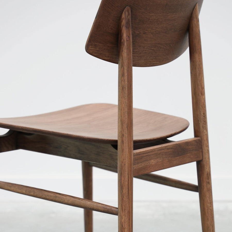 Kaishama dining chair in walnut