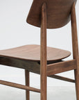 Kaishama dining chair in walnut