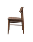 Kaishama dining chair in walnut